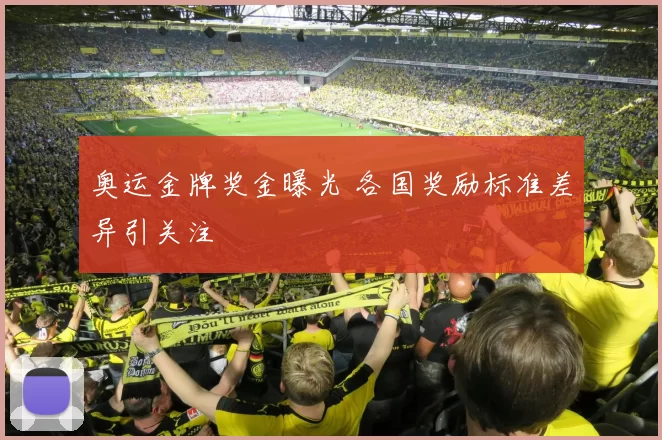 奥运金牌奖金曝光 各国奖励标准差异引关注